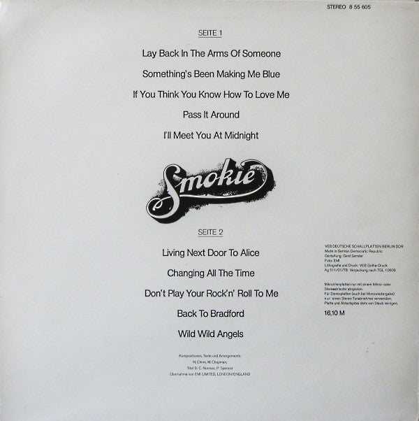 Smokie : Smokie (LP, Comp)