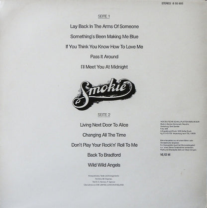 Smokie : Smokie (LP, Comp)