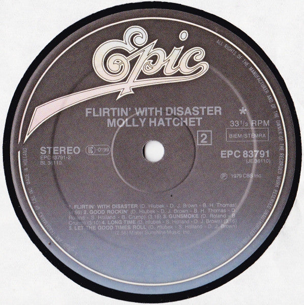 Molly Hatchet : Flirtin' With Disaster (LP, Album)