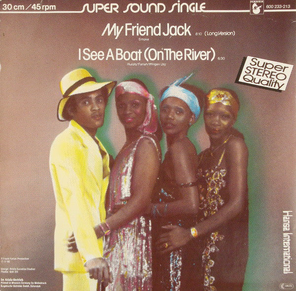 Boney M. : My Friend Jack / I See A Boat (On The River) (12", Single)