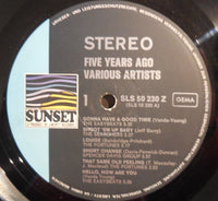 Various : Five Years Ago (LP, Comp)