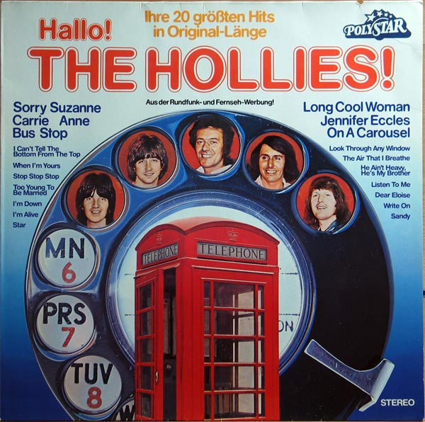 The Hollies : Hallo! The Hollies! (Ihre 20 Größten Hits) (LP, Comp)