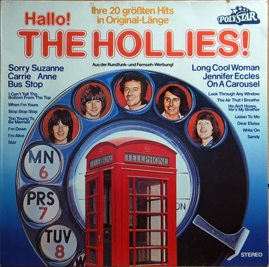 The Hollies : Hallo! The Hollies! (Ihre 20 Größten Hits) (LP, Comp)