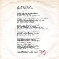 Fred & Alex : Prost! Tante Anna! (7", Single)