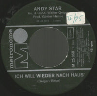 Andy Star : Ich Will Wieder Nach Haus' (7", Single)