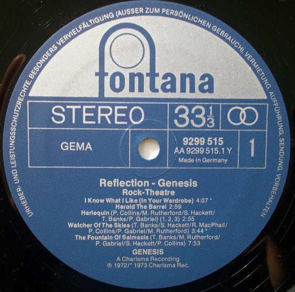 Genesis : Rock Theatre (LP, Comp)