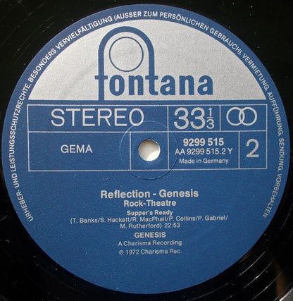 Genesis : Rock Theatre (LP, Comp)