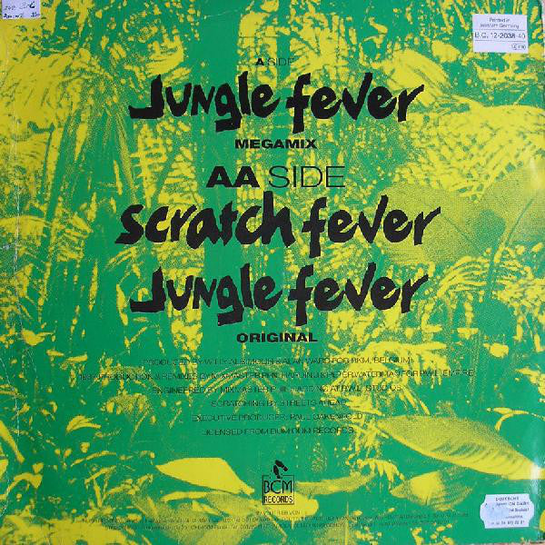 Kinkina : Jungle Fever (1987 Megamixes) (12")