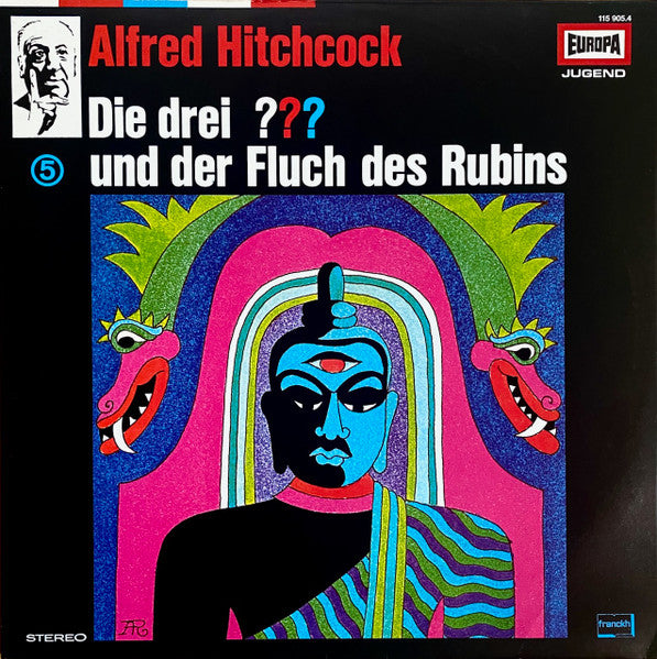 Robert Arthur : Die Drei ???   5 - Und Der Fluch Des Rubins (LP)