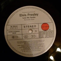 Elvis Presley : Love Me Tender - Romantic Elvis (2xLP, Comp, Club)
