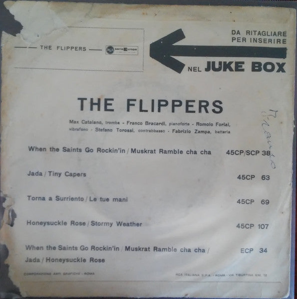 The Flippers (2) : Jada / Tiny Capers (7")