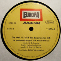 Mary Virginia Carey : Die Drei ???  14 - Und Das Bergmonster (LP)