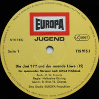 Nick West : Die Drei ???  15 - Und Der Rasende Löwe (LP)