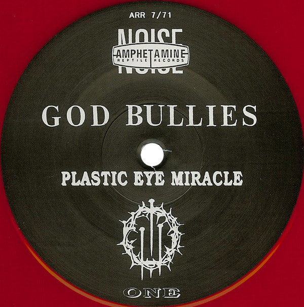 God Bullies : Plastic Eye Miracle (LP, Album, Red)