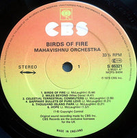 Mahavishnu Orchestra : Birds Of Fire (LP, Album, RP, Sun)