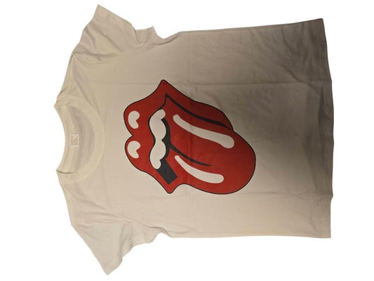 The Rolling Stones Tongue T-Shirt – Dames (Maat S, valt als S / M)