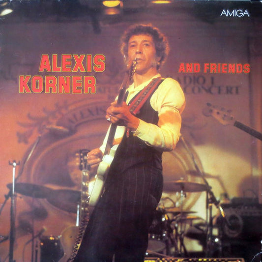 Alexis Korner : Alexis Korner And Friends (LP, Album, RE, Blu)