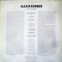 Alexis Korner : Alexis Korner And Friends (LP, Album, RE, Blu)
