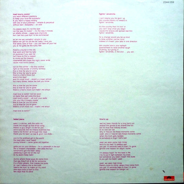 Golden Earring : Contraband (LP, Album)