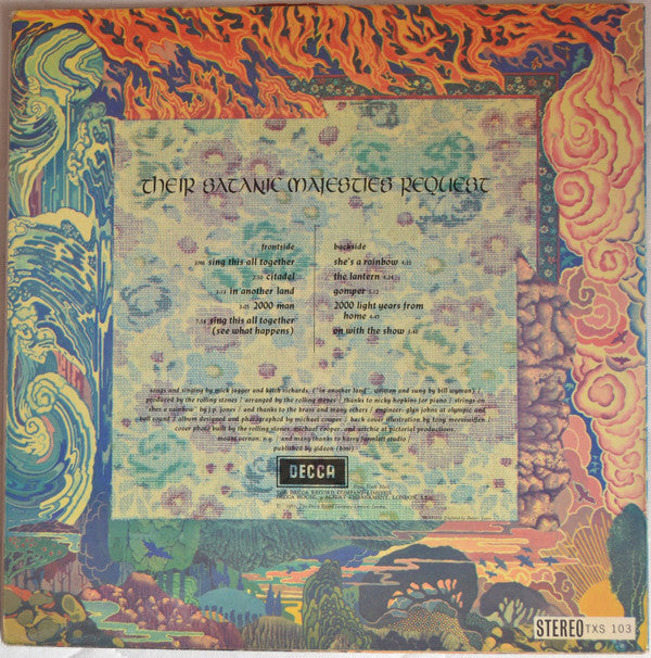 The Rolling Stones : Their Satanic Majesties Request (LP, Album, Len)
