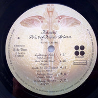 Kansas (2) : Point Of Know Return (LP, Album, RP)
