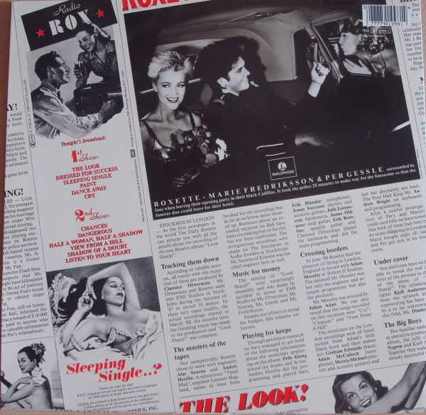Roxette : Look Sharp! (LP, Album, Club)