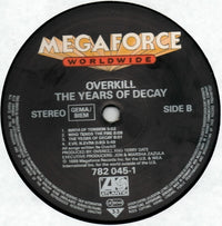 Overkill : The Years Of Decay (LP, Album)