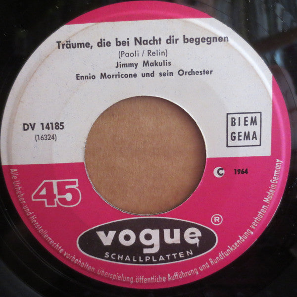 Jimmy Makulis : Mit Jedem Tag, Da Liebe Ich Dich Mehr / Träume, Die Bei Nacht Dir Begegnen (7", Single)