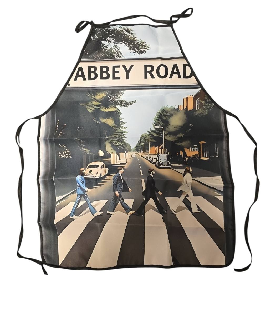 🎶 The Beatles – Abbey Road Kookschort | Iconisch Design (70 × 53,5 cm)