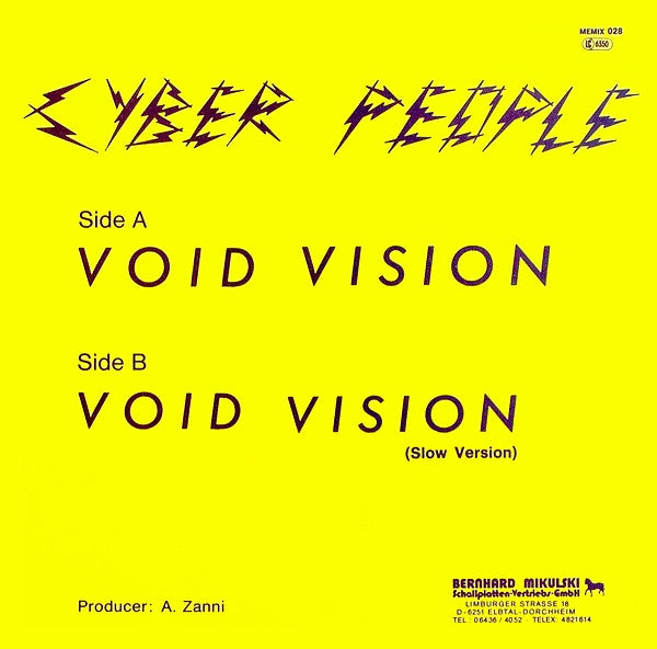 Cyber People : Void Vision (12")
