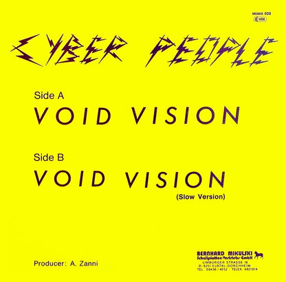 Cyber People : Void Vision (12")