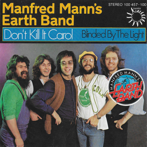 Manfred Mann's Earth Band : Don't Kill It Carol (7", Single)