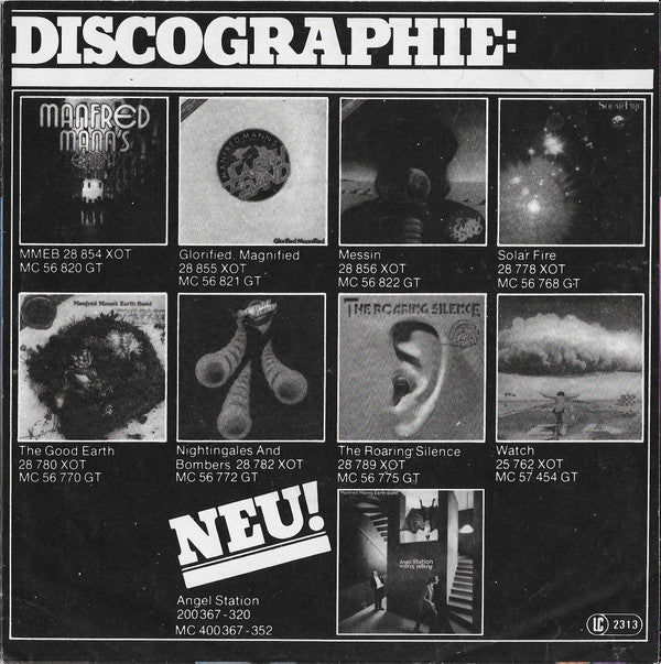 Manfred Mann's Earth Band : Don't Kill It Carol (7", Single)