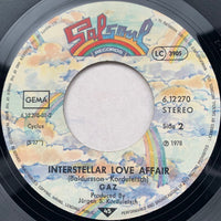 Gaz : Cantina Band / Interstellar Love Affair (7", Single)