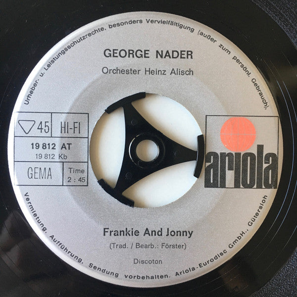 George Nader : Lady Hello (7", Single)