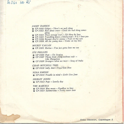 Jimmy Darren* : Gidget Goes Hawaiian / Goodbye Cruel World (7", Single)