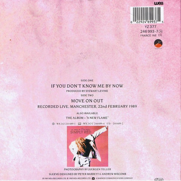 Simply Red : If You Don't Know Me By Now (7", Single, Sma)