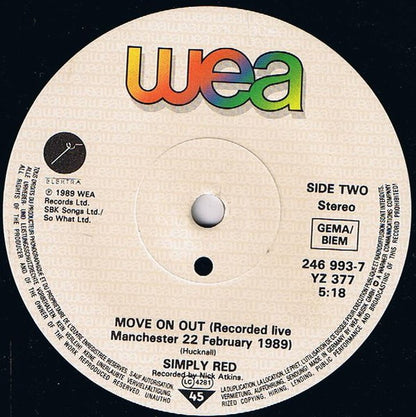 Simply Red : If You Don't Know Me By Now (7", Single, Sma)