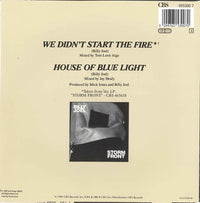 Billy Joel : We Didn't Start The Fire (7", Single)