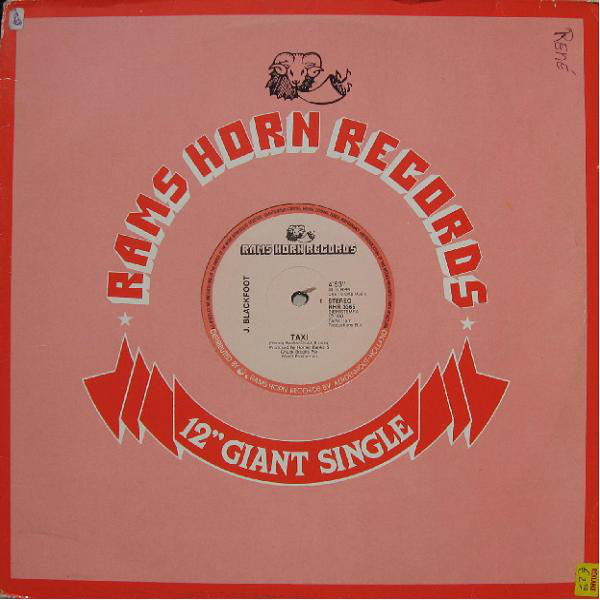 J. Blackfoot : Taxi (12", Single)