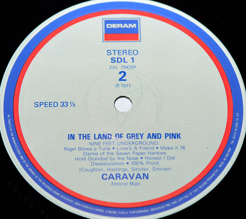 Caravan : In The Land Of Grey And Pink (LP, Album, RE, Sin)