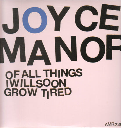 Joyce Manor : Of All Things I Will Soon Grow Tired (LP, Ltd, Red)