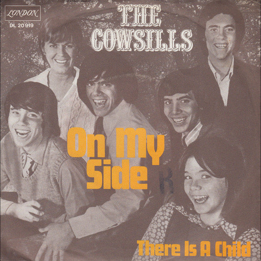 The Cowsills : On My Side (7", Single)