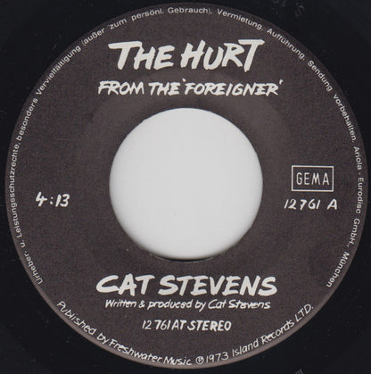 Cat Stevens : The Hurt (7", Single)