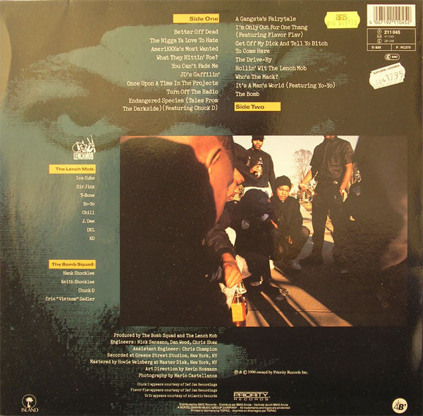 Ice Cube : AmeriKKKa's Most Wanted (LP, Album, M/Print)