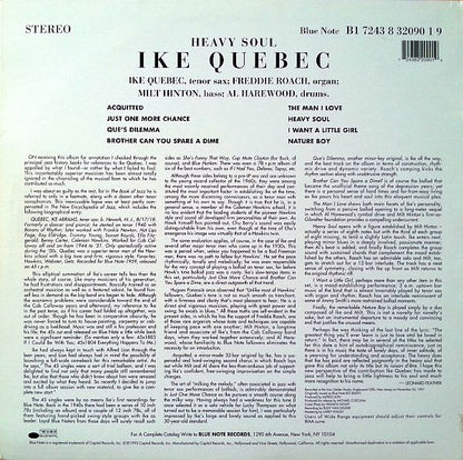Ike Quebec : Heavy Soul (LP, Album, Ltd, RE, 180)