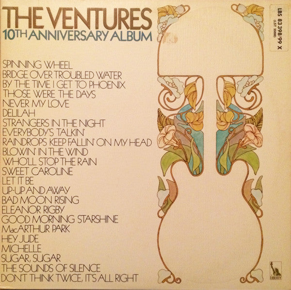 The Ventures : 10th Anniversary Album (2xLP, Album, RP, Gat)