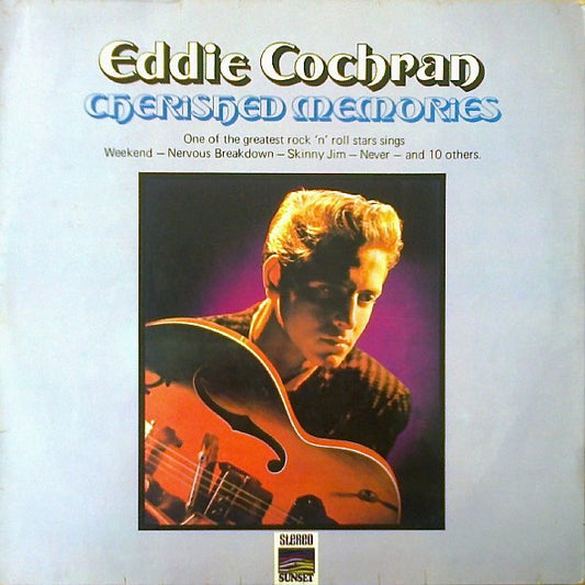 Eddie Cochran : Cherished Memories (One Of The Greatest Rock 'N' Roll Stars Sings) (LP, Album, RE)