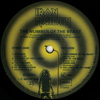 Iron Maiden : The Number Of The Beast (LP, Album)