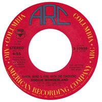 Earth, Wind & Fire With The Emotions : Boogie Wonderland (7", Single, Styrene, Ter)